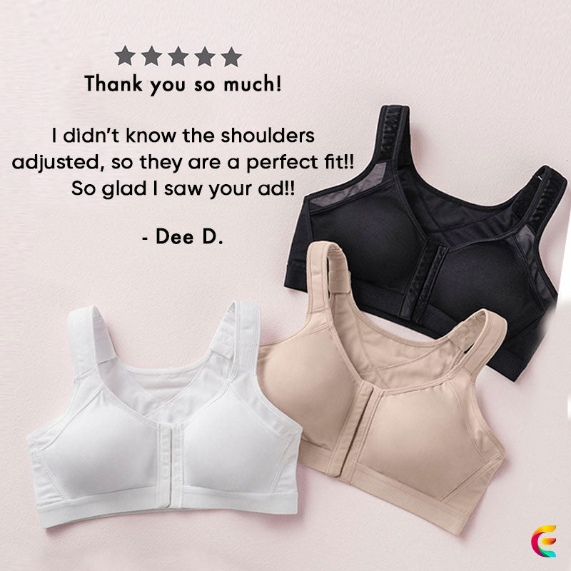 Supporting & Comfortable Front Hook Bra