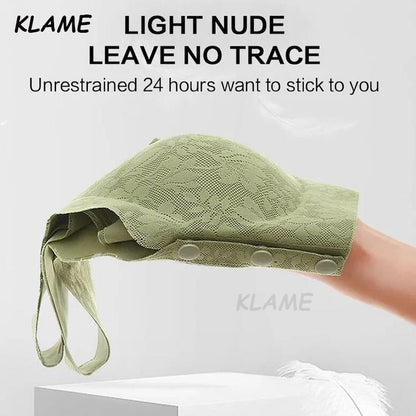 Seamless Plus Size Lace Button Front Comfy Bra ( PACK OF 3)