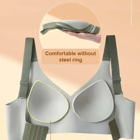 🎁Last Day 49% Off - Super gather bra | Wireless Push-up Bra👍No more sagging breasts