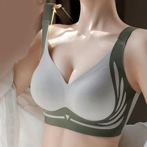 🎁Last Day 49% Off - Super gather bra | Wireless Push-up Bra👍No more sagging breasts