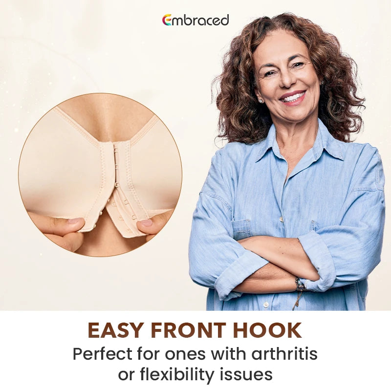 Supporting & Comfortable Front Hook Bra