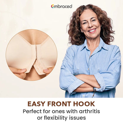 Supporting & Comfortable Front Hook Bra